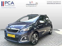 Peugeot 108 - 1.2 Benzine Allure TOP * Cabrio Dak * Zwart Leder Interieur * Stoelverwarming * L.M. Velge