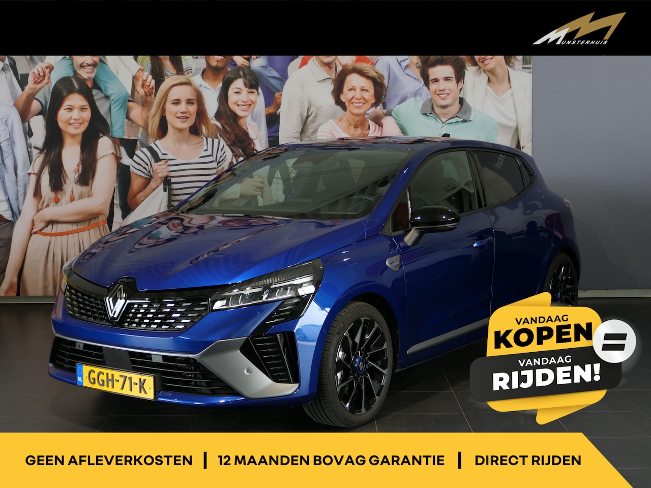 Renault Clio - 1.6 E-Tech Full Hybrid 145 esprit Alpine - Bose Audio! - Rondomzicht camera - Parkeerassis - AutoWereld.nl