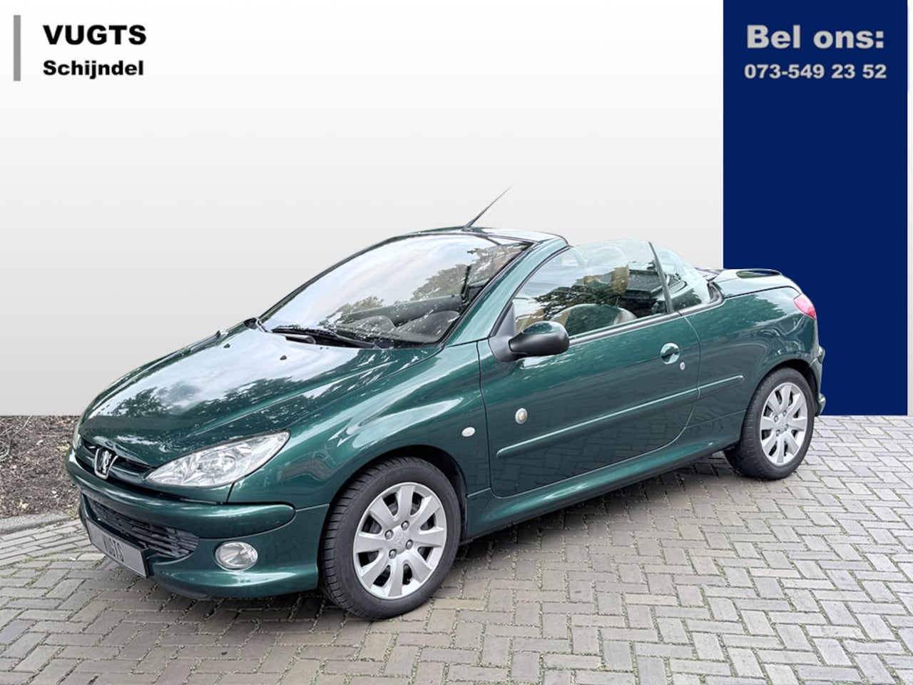 Peugeot 206 CC - 1.6-16V Roland Garros 1.6-16V Roland Garros - AutoWereld.nl