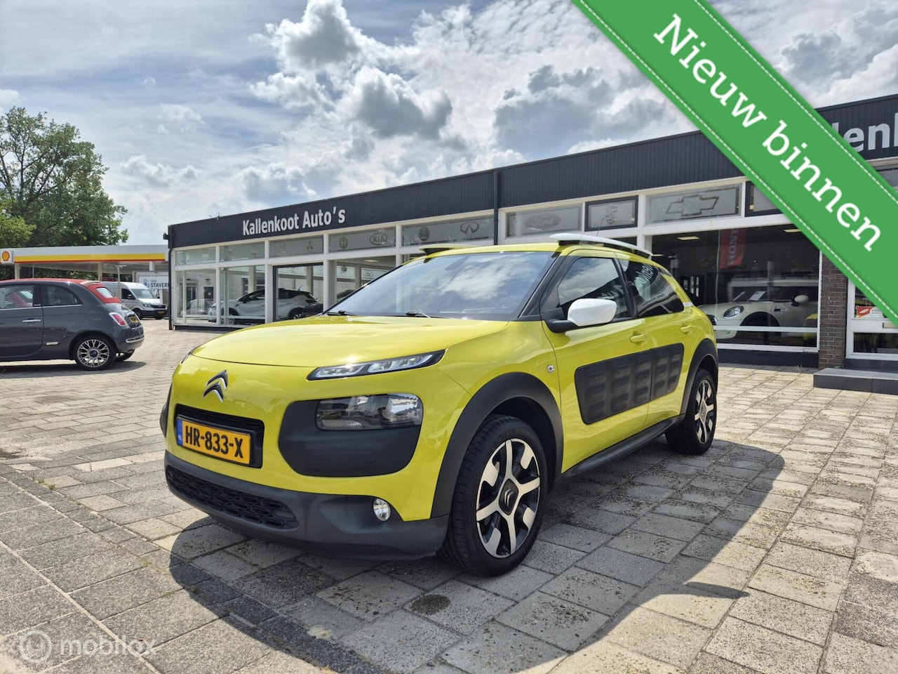 Citroën C4 Cactus - 1.2 VTi Shine 1.2 VTi Shine, Perfect onderhouden! Camera - AutoWereld.nl