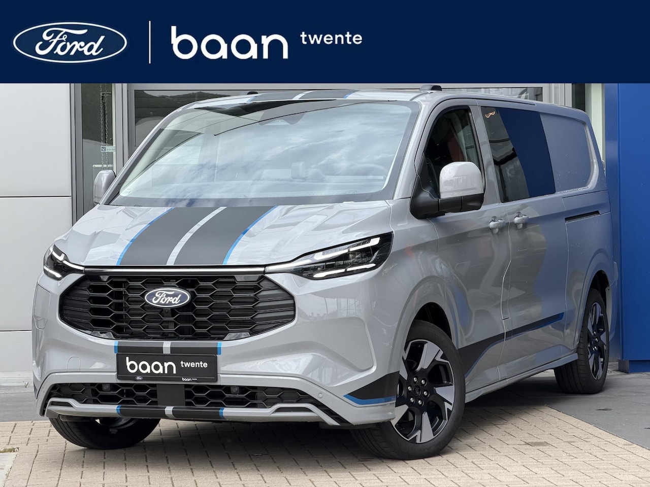 Ford Transit Custom - 320 2.5 PHEV L2H1 Sport Dubbel Cabine | INCL. BPM | FULL OPTION | - AutoWereld.nl