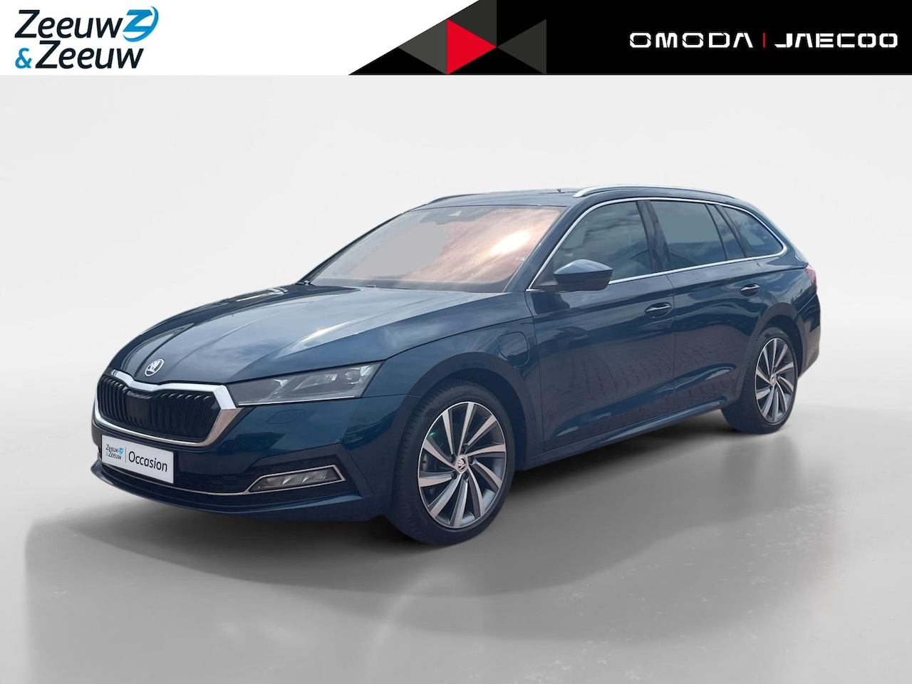 Skoda Octavia Combi - 1.4 TSI iV PHEV Business Edition Plus *Automaat*Navigatie*Climate*Schuif/Kanteldak*LM.Velg - AutoWereld.nl
