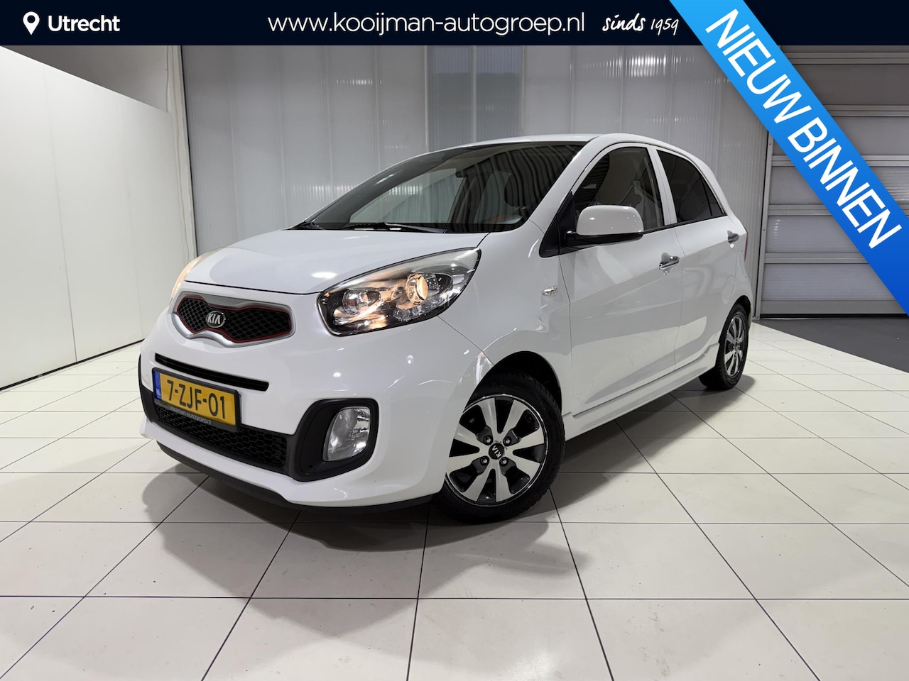 Kia Picanto - 1.0 CVVT X-treme climate controle, Bluetooth, getint glas, - AutoWereld.nl