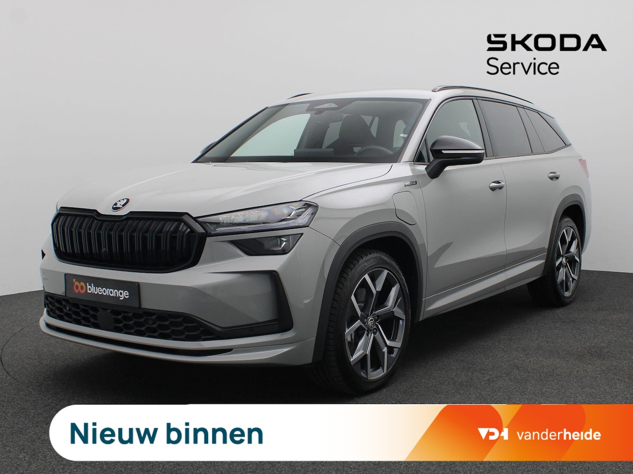 Skoda Kodiaq - 1.5 TSI PHEV Sportline Business 204PK DSG SOH 97,16%, Panoramadak, Trekhaak, Family Pakket - AutoWereld.nl