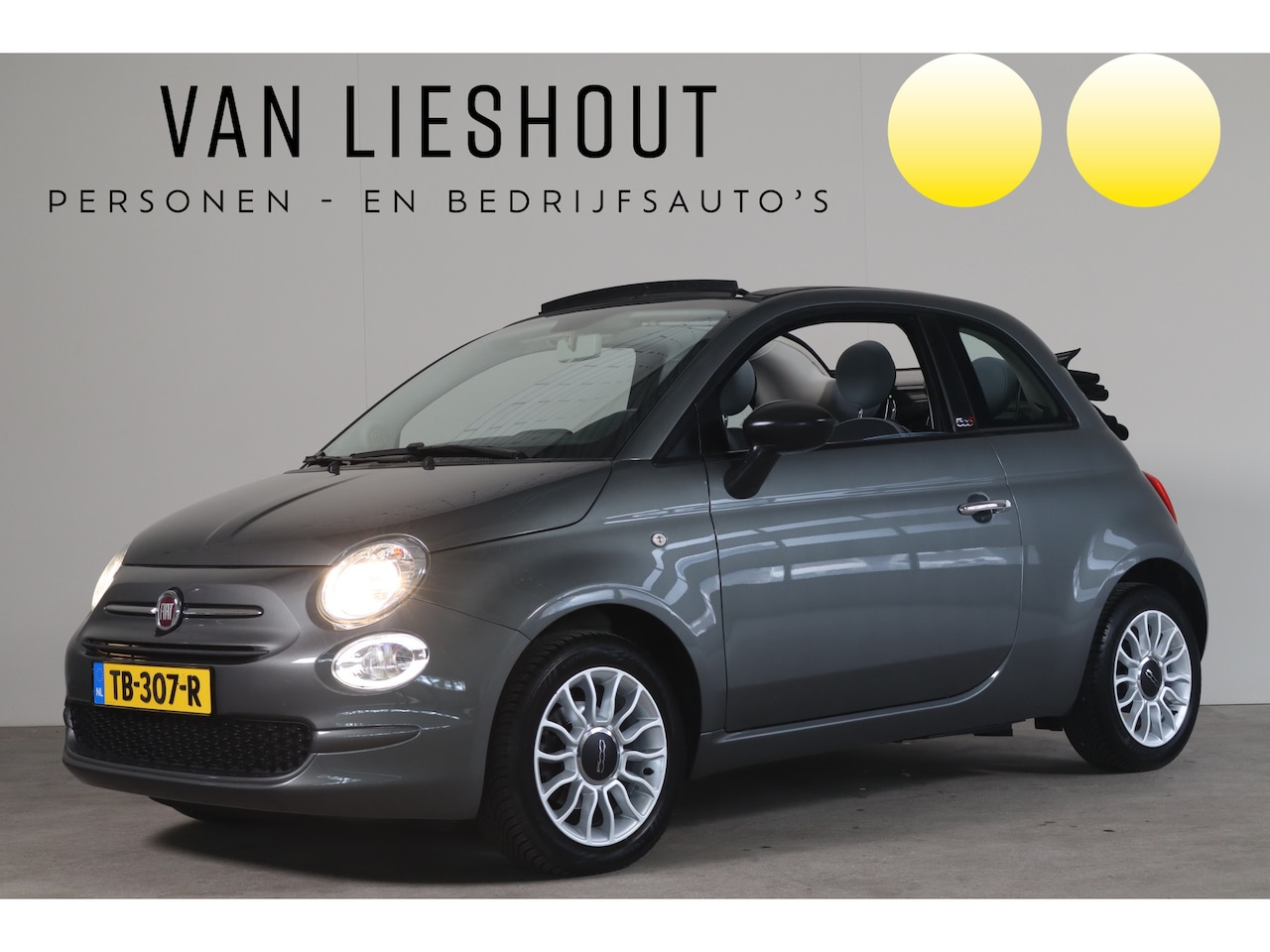 Fiat 500 C - 1.0 TwinAir PopStar NL-Auto!! Cruise control I Airco - AutoWereld.nl