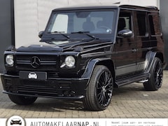 Mercedes-Benz G-klasse - G55 / AMG BODY / GROOT ONDERHOUD - RIJKLAAR / All-BLACK / Alcantara Hemel / Trekhaak /