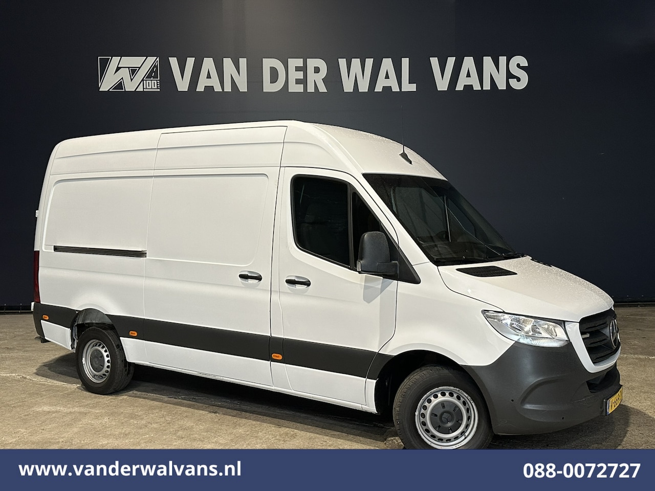 Mercedes-Benz Sprinter - 316CDI 163pk 3500kg Trekhaak L2H2 Euro6 Airco | Camera | Apple Carplay Android Auto, Cruis - AutoWereld.nl
