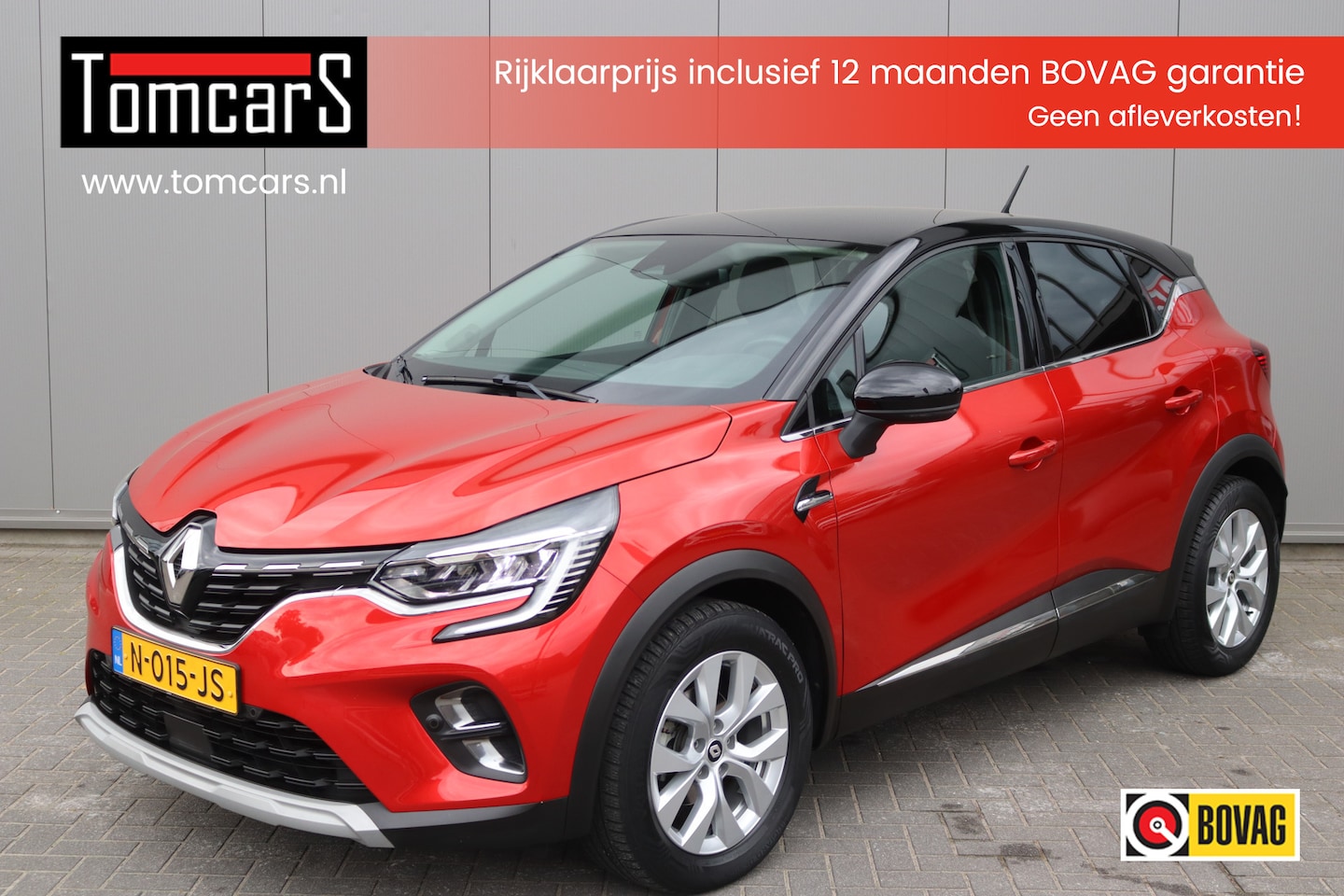 Renault Captur - 1.3 TCe 140 Intens Trekhaak/Navigatie/Camera/Cruise-control - AutoWereld.nl