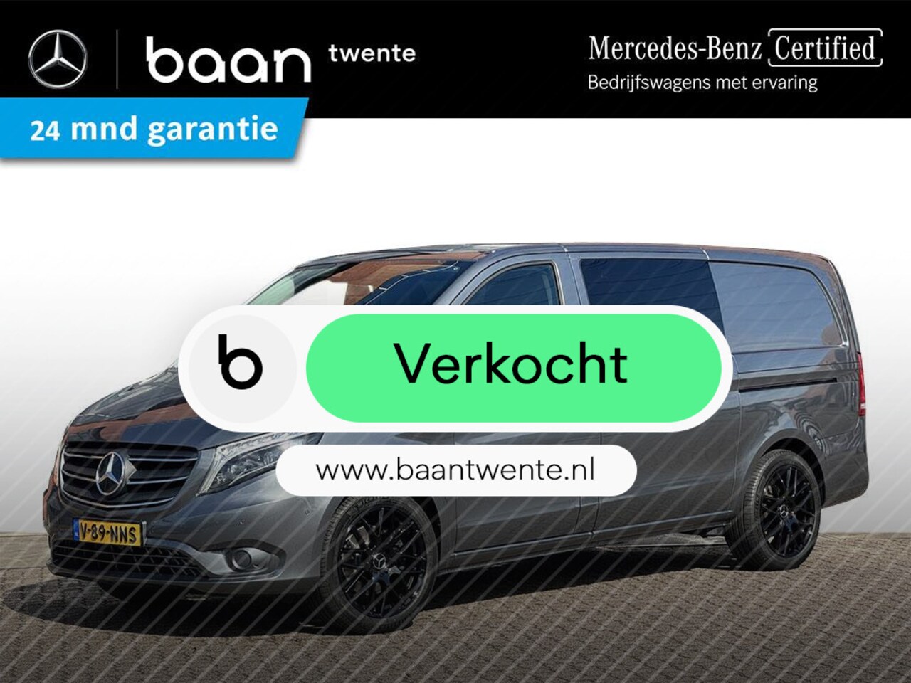 Mercedes-Benz Vito - 119 L2 DC | LED | Distronic | Camera | Trekhaak 2,5t | Certified 24 mnd garantie - AutoWereld.nl