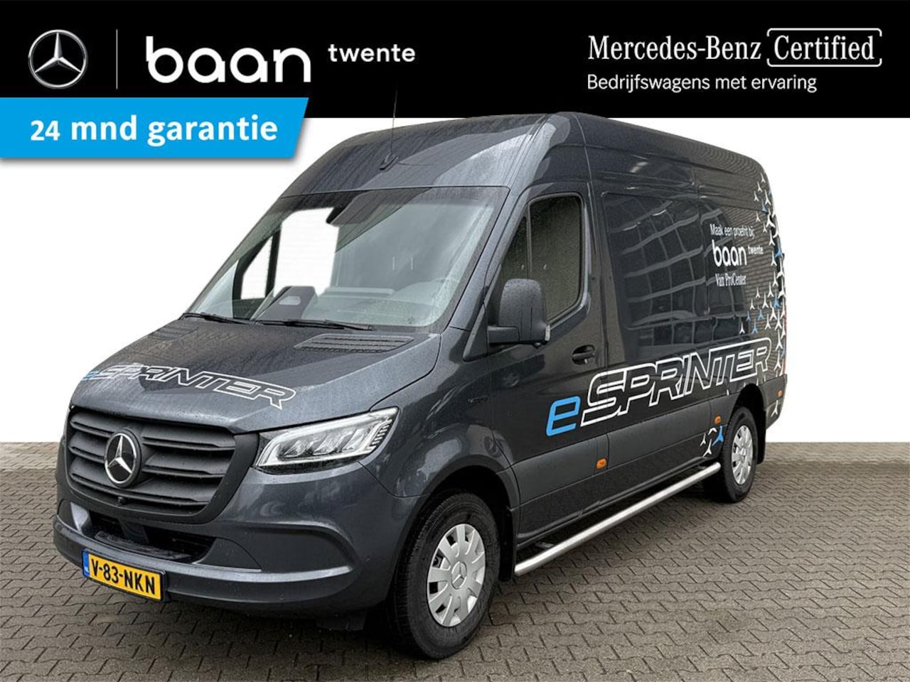 Mercedes-Benz eSprinter - 320 GB L2 I 81 kWh I SELECT I Trekhaak I DISTRONIC I 360° camera - AutoWereld.nl