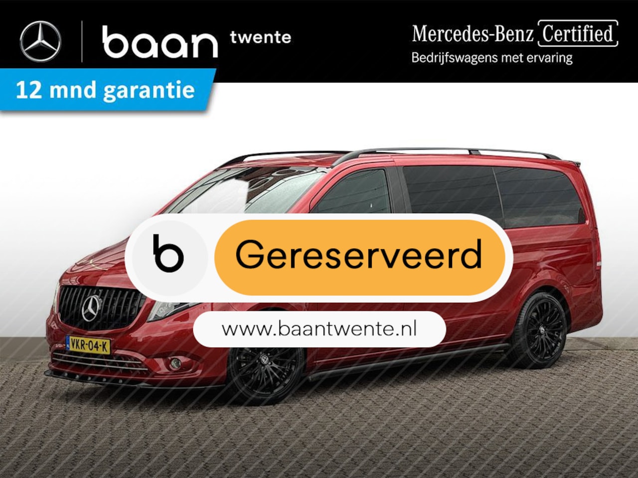 Mercedes-Benz Vito - 116 L2 DC | LED | 2,5t Trekhaak | Certified 12 mnd garantie - AutoWereld.nl