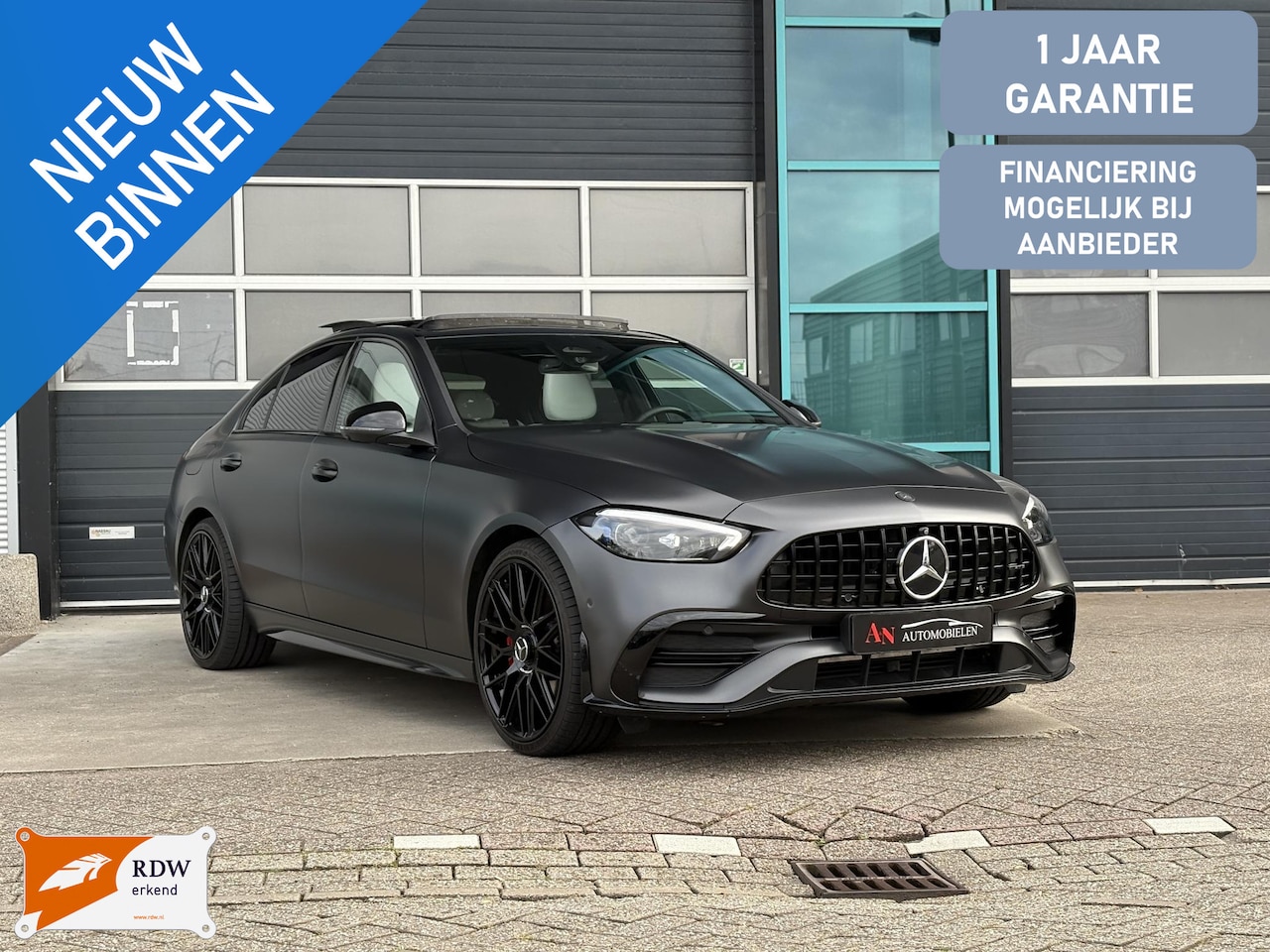 Mercedes-Benz C-klasse - 300 e 4MATIC 63S AMG Uitgevoerd Full option - AutoWereld.nl
