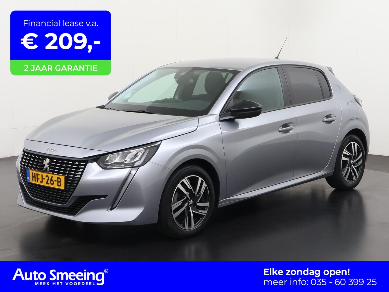 Peugeot 208 - 1.2 100pk Allure | Trekhaak | Camera | Carplay | Zondag Open! - AutoWereld.nl