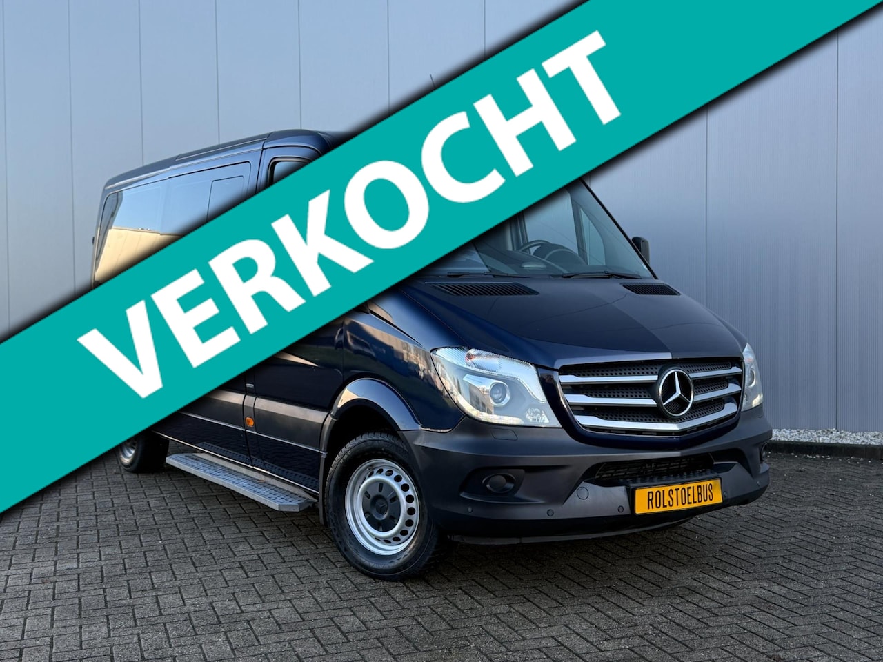 Mercedes-Benz Sprinter - Uniek | Rolstoel achter stuur Rolstoelbus Automaat Zelfrijder - AutoWereld.nl