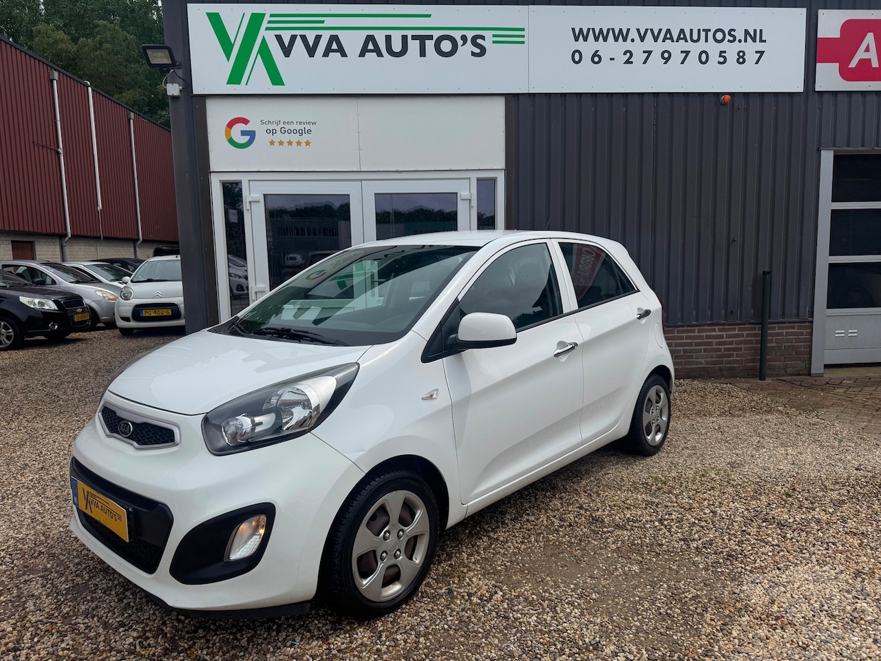 Kia Picanto - 1.0 CVVT Airco 1.0 CVVT airco, elektr ramen, 5 deurs, nieuwe APK! - AutoWereld.nl
