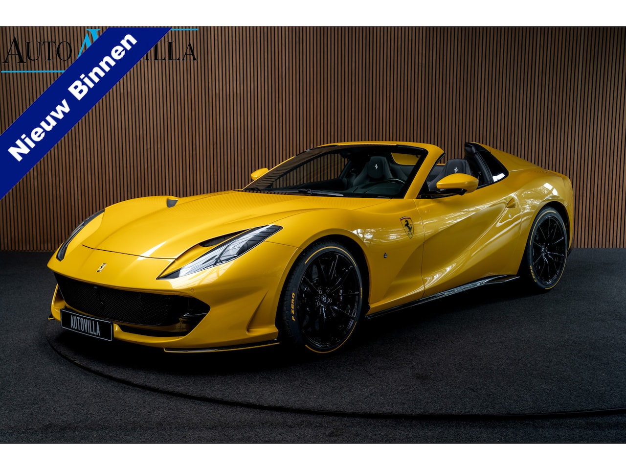 Ferrari 812 GTS - 6.5 V12 HELE Full-carbon Lift 360° Full-PPF JBL Passenger display Painted Ferrari Shields - AutoWereld.nl