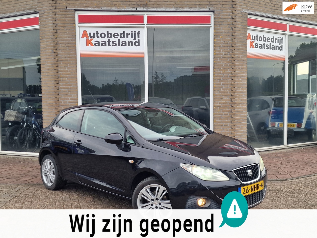 SEAT Ibiza SC - 1.4 Good Stuff - Airco - Cruise - LMV - AutoWereld.nl