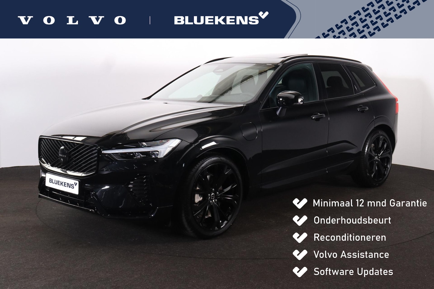 Volvo XC60 - T8 Recharge AWD Ultra Black Edition Exec - Luchtvering - Panorama/schuifdak - IntelliSafe - AutoWereld.nl
