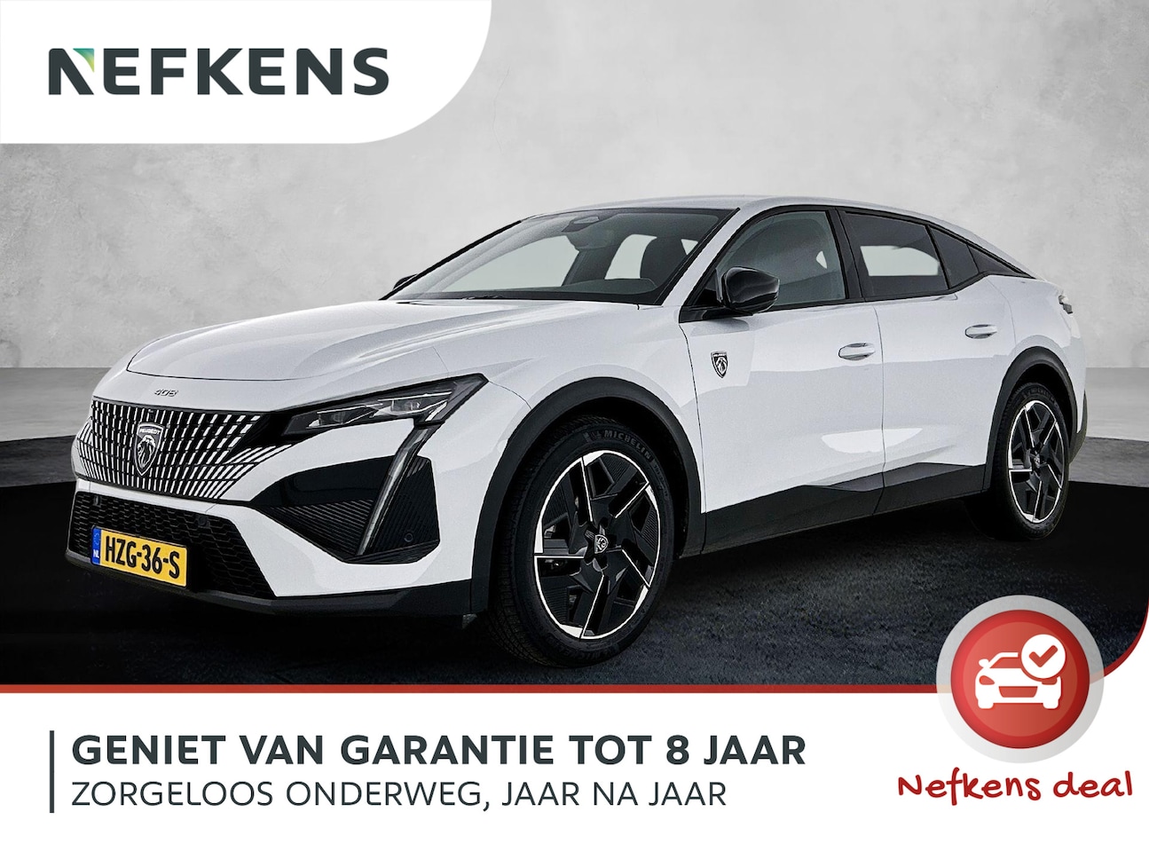 Peugeot 408 - 1.2 Hybrid 145pk GT Automaat | 360 Vision & Drive Assist Plus Pack | Elektrische Klep | Ad - AutoWereld.nl