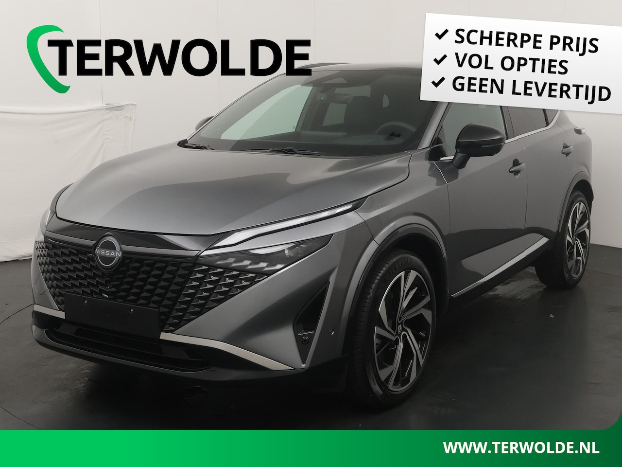 Nissan Qashqai - 1.5 e-Power Tekna Plus | Panoramadak | Lederen Bekl. | BOSE Audio | Head-Up | - AutoWereld.nl
