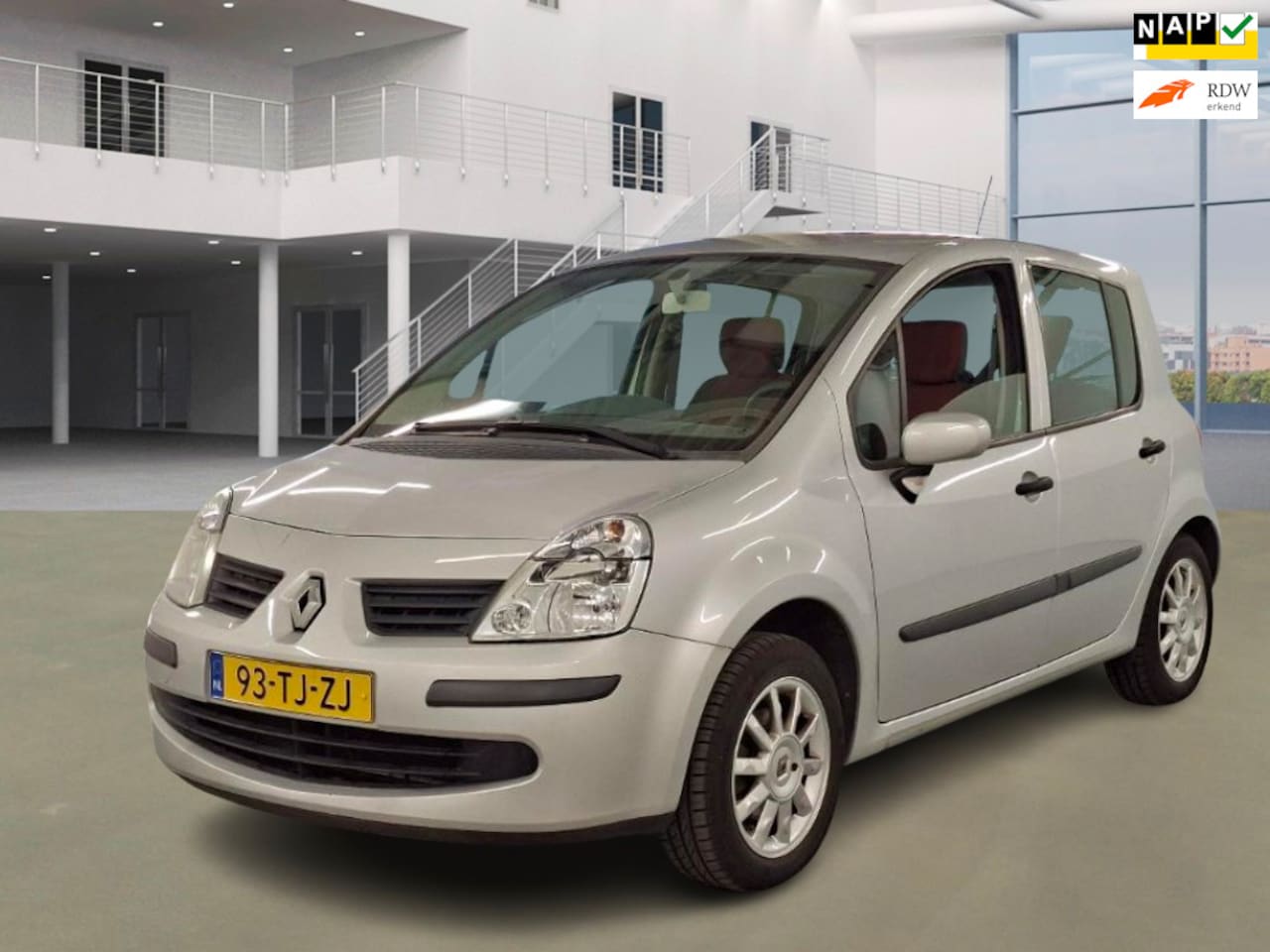 Renault Modus - 1.6-16V Privilège|ZEER UNIEK LAGE KM MET NAP|NIEUW NIEUWSTAAT - AutoWereld.nl
