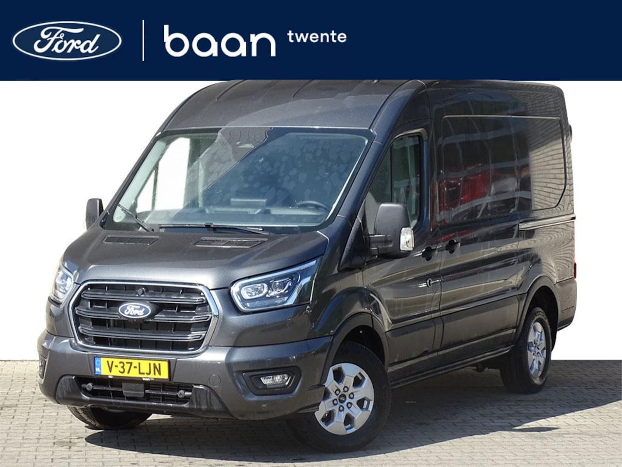 Ford Transit - L2H2 350 2.0 TDCI 165pk Limited | Trekhaak | Dubbele schuifdeur | Bijrijdersstoel | Stoel - AutoWereld.nl