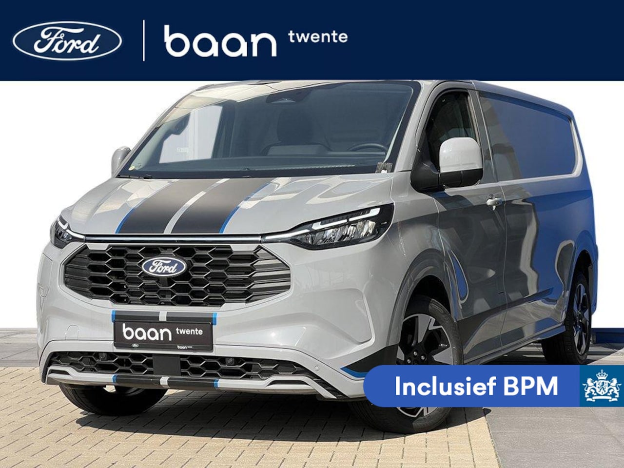 Ford Transit Custom - 320 2.5 PHEV L2H1 Sport | Trekhaak | Camera | LED | Adaptive Cruise | Stoelverw. | BLIS | - AutoWereld.nl