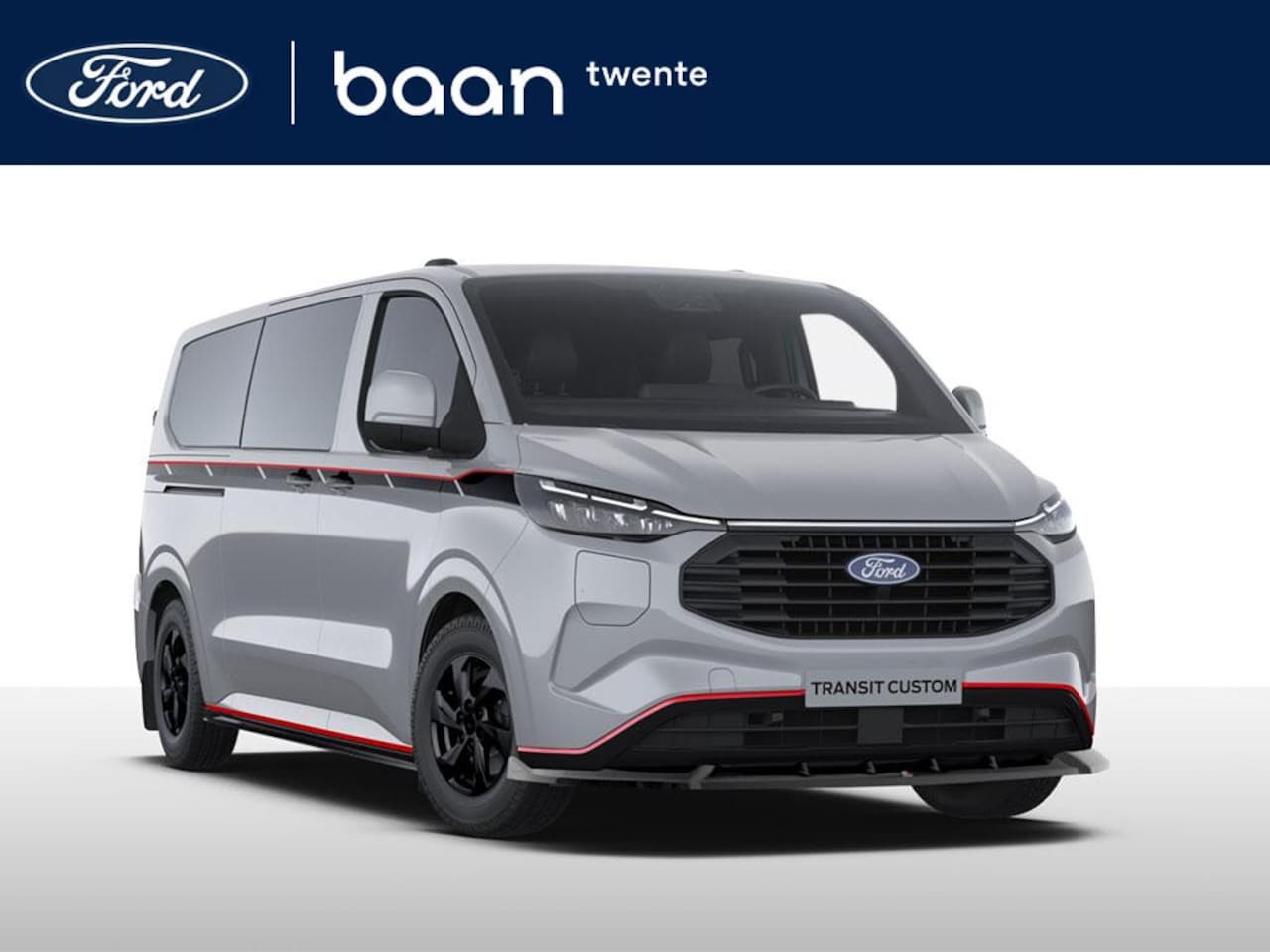 Ford Transit Custom - 320 2.5 PHEV L2H1 Grey Platinum Edition - AutoWereld.nl