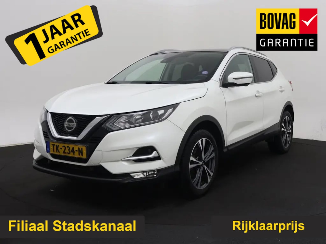 Nissan Qashqai - 1.2 N-Connecta Gratis Afleverpakket! | Trekhaak | Panoramadak | - AutoWereld.nl
