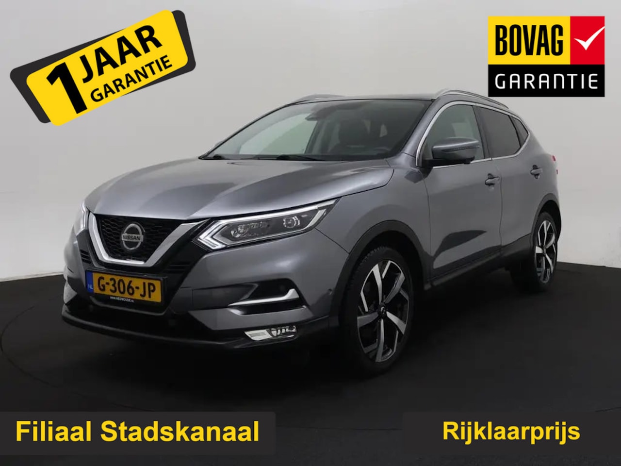 Nissan Qashqai - 1.3 DIG-T Tekna Gratis Afleverpakket! | Trekhaak | Panoramadak | - AutoWereld.nl