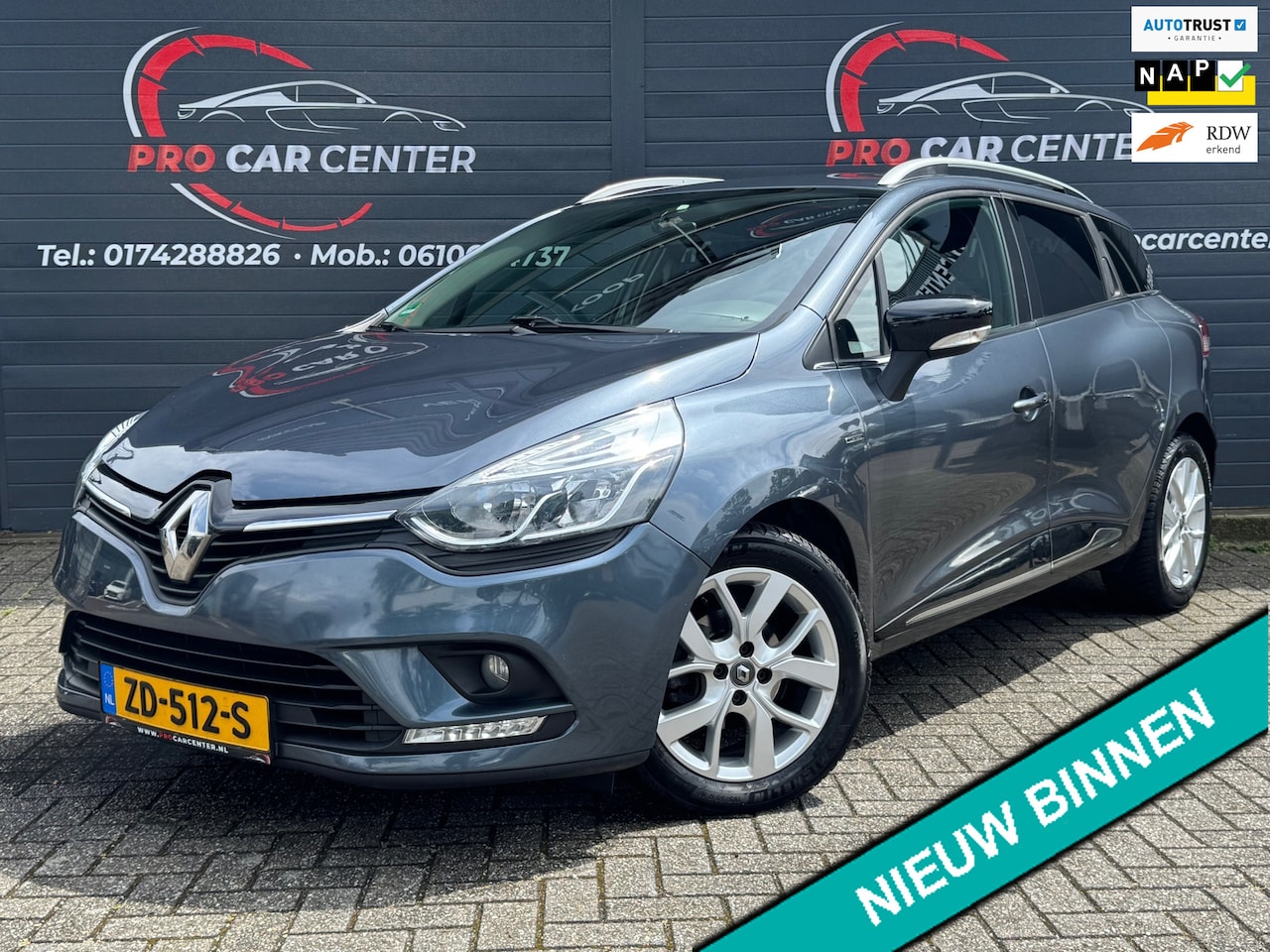 Renault Clio Estate - 0.9 TCe Limited AIRCO | CRUISE | CAM | PDC | 2e EIGENAAR | NAVI | EL.RAMEN | NAP | APK| LM - AutoWereld.nl