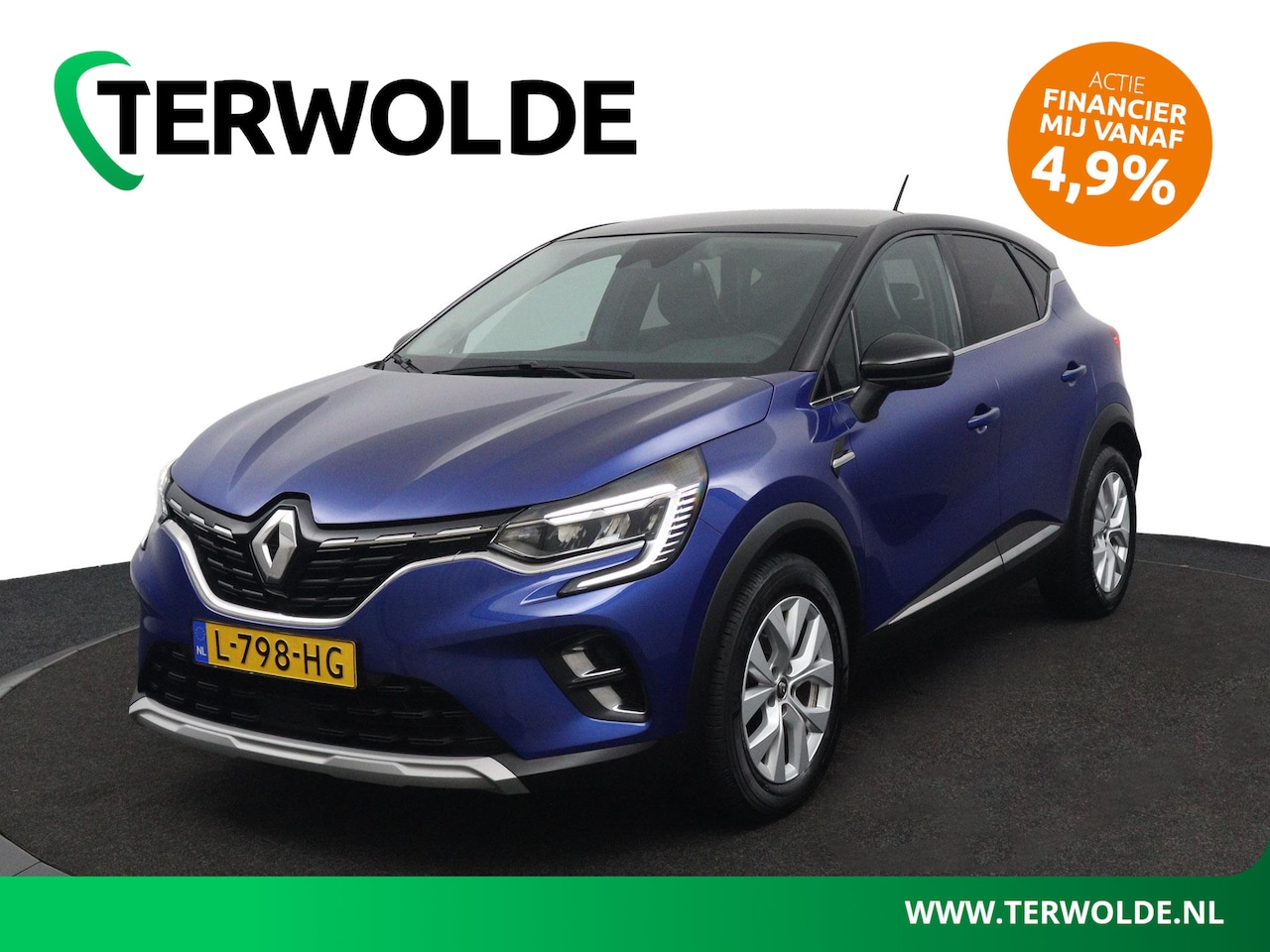 Renault Captur - TCe 90 GPF Intens | Apple Carplay/Android Auto | Parkeersensoren | - AutoWereld.nl