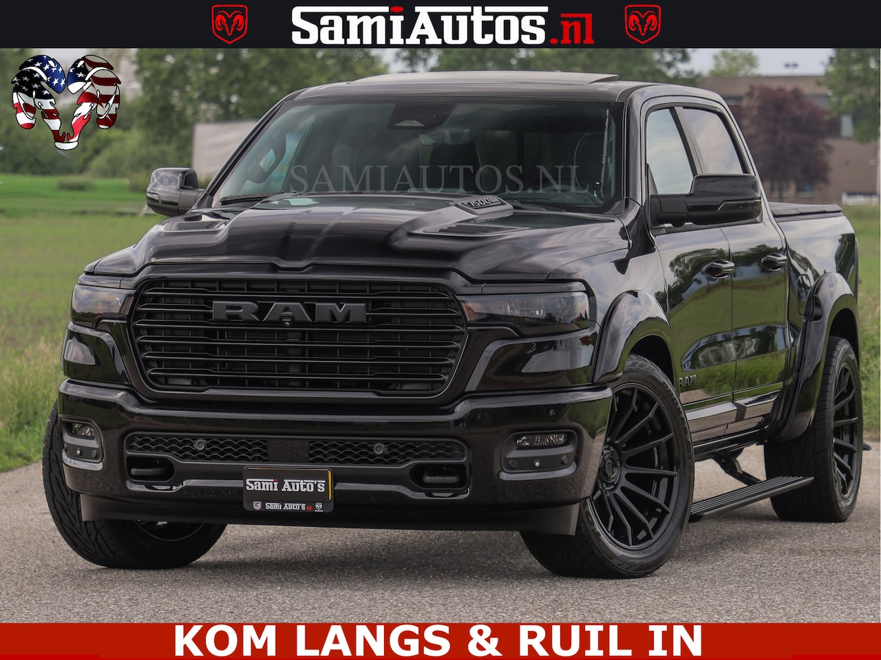 Dodge Ram 1500 - Night Premium | Full Option | De Meest Luxe Pick-Up in zijn Klasse | Comfortabele Dubbele - AutoWereld.nl