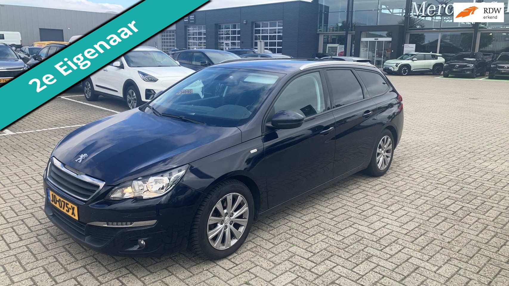 Peugeot 308 SW - 1.2i 110pk Style 2e eig. Clima LED Navi Trekhaak PDC - AutoWereld.nl