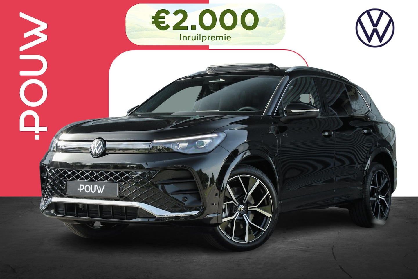 Volkswagen Tiguan - 1.5 eHybrid 204pk R-Line Edition | Velgen 20'' | Trekhaak Inklapbaar - AutoWereld.nl
