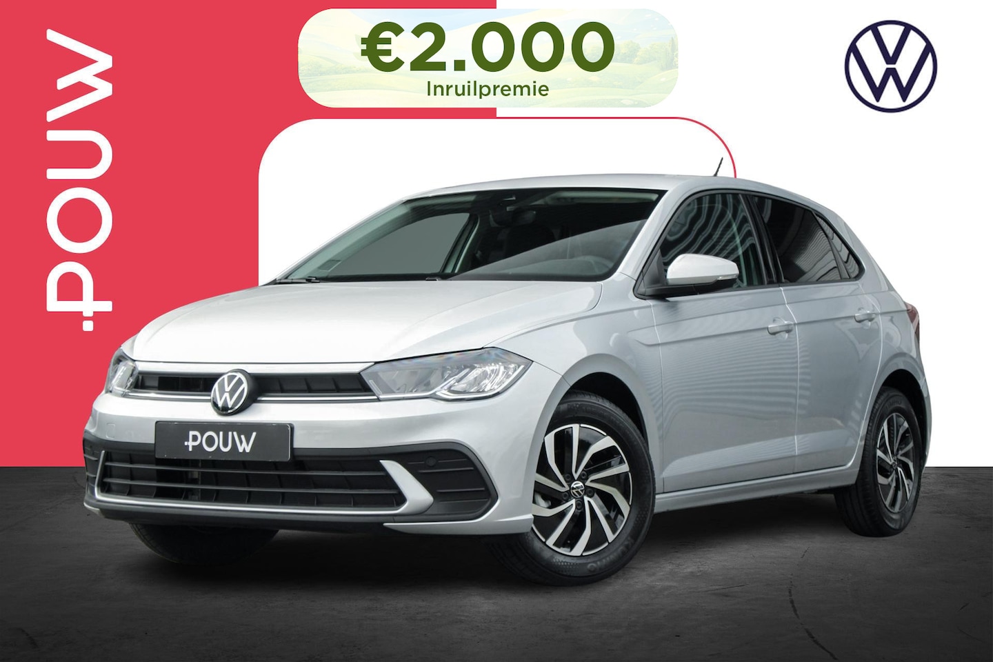 Volkswagen Polo - 1.0 TSI 95pk Life Edition | LMV 15'' | Cruise Control Adaptief - AutoWereld.nl