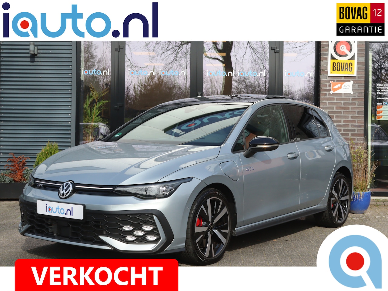 Volkswagen Golf - 1.5 eHybrid 272pk GTE Black Style Pano/Leder/IQ.Light/360/Headup/DCC/Keyless/Elek. stoel+m - AutoWereld.nl