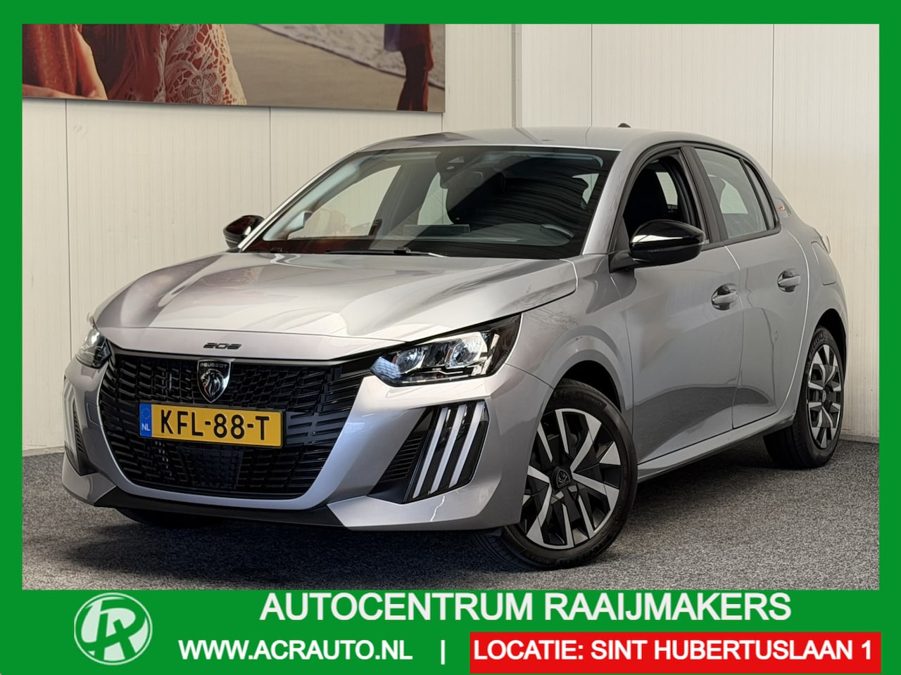 Peugeot 208 - 1.2 STYLE 100PK MODEL 2025 NAVIGATIE CRUISE CONTROL APPLE CARPLAY/ANDROID AIRCO  BLUETOOTH - AutoWereld.nl