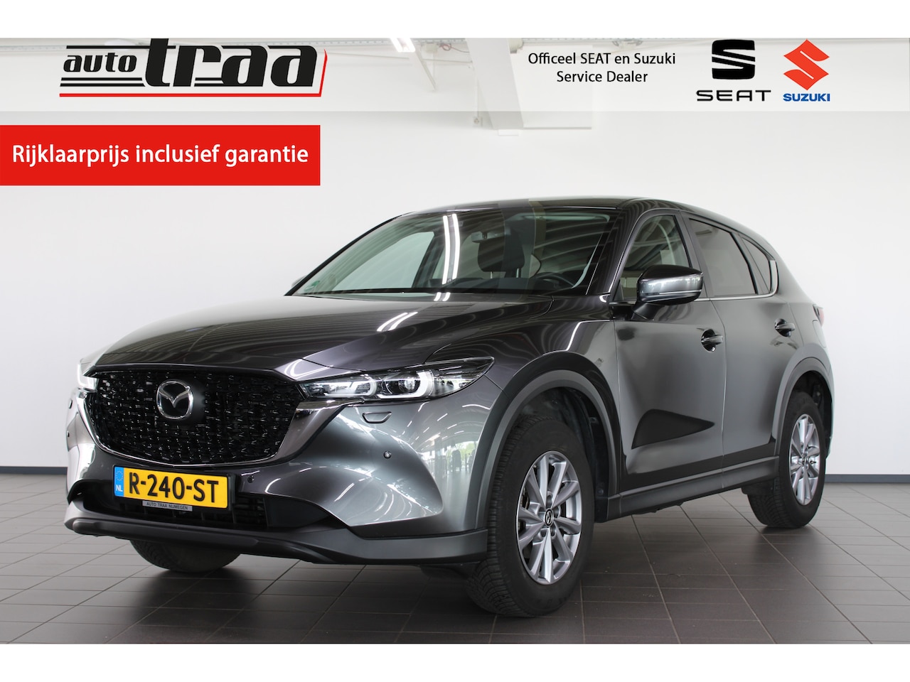 Mazda CX-5 - 2.0 SkyActiv-G 165 Comfort Automaat / Trekhaak / Stoel + Stuurverwarming / - AutoWereld.nl