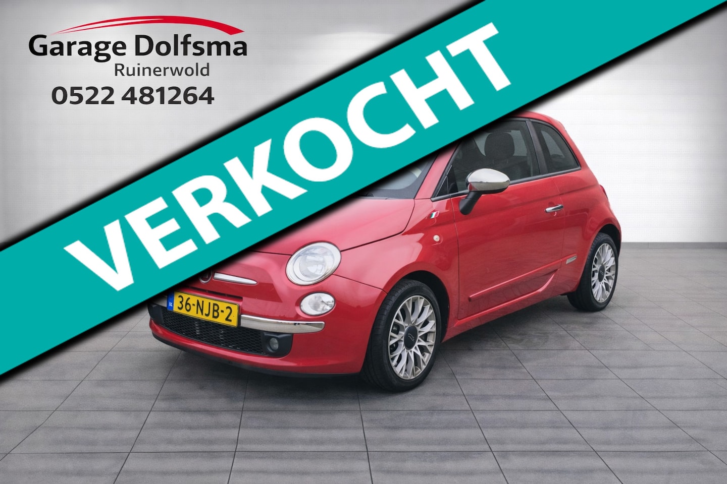 Fiat 500 C - 1.2 Lounge-CABRIOLET-AUTOMAAT- - AutoWereld.nl