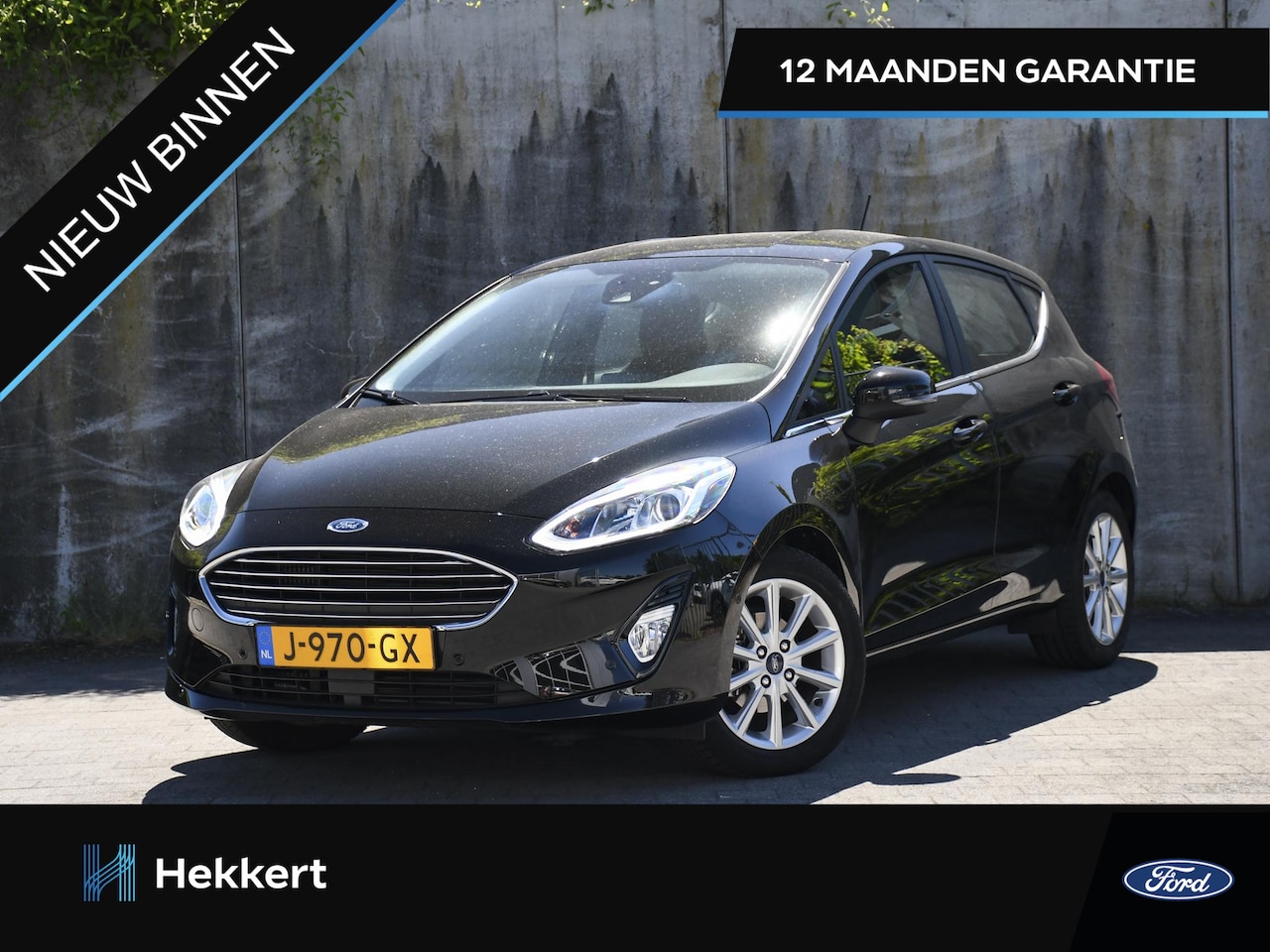 Ford Fiesta - Titanium 1.0 EcoBoost 95pk 100% FORD ONDERH. | WINTER-PACK | 16''LM | DODE HOEK | PDC + CA - AutoWereld.nl