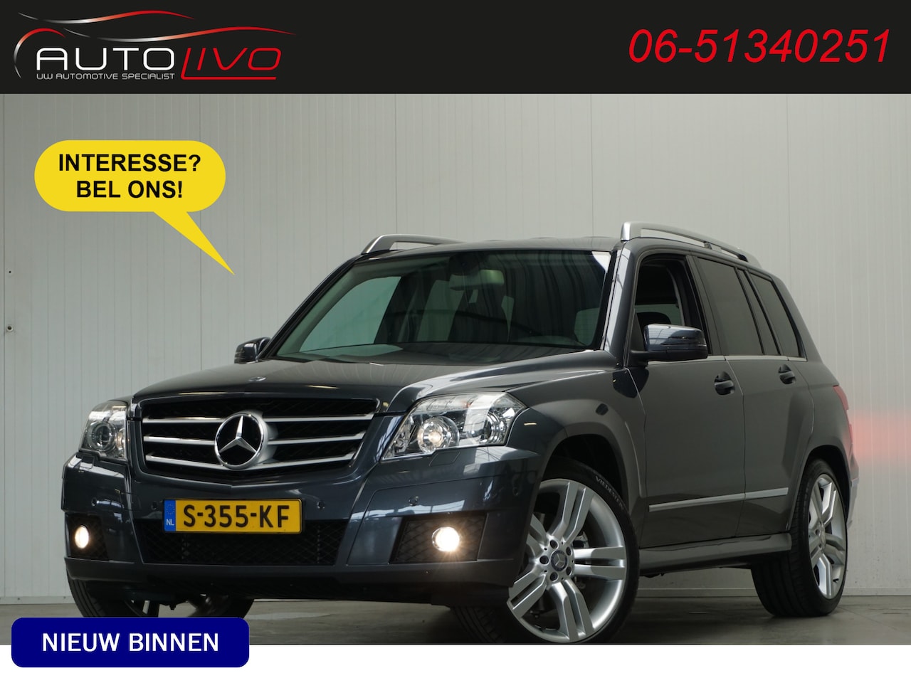 Mercedes-Benz GLK-klasse - 350 First Edition 4-Matic 272 PK! SUPER NETJES! ALLE HISTORY! - AutoWereld.nl