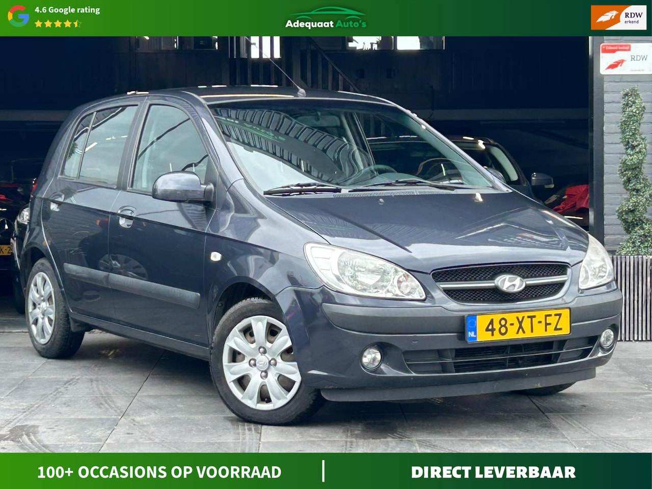 Hyundai Getz - 1.4i Active Cool|1e eig|NAP|Airco|El.Ramen|APK - AutoWereld.nl