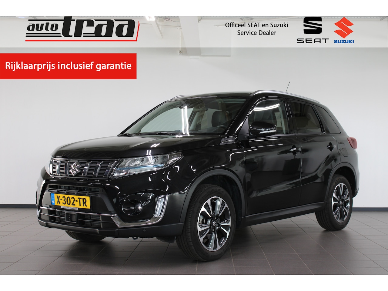 Suzuki Vitara - 1.4 Boosterjet Style Smart Hybrid / Camera / Led verlichting / Navigatie / Adaptive cruise - AutoWereld.nl