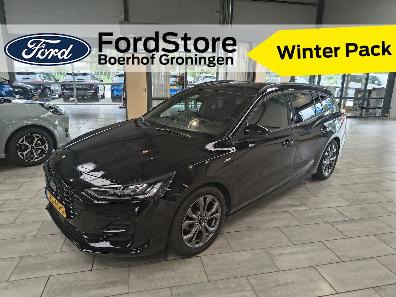 Ford Focus Wagon - Ecoboost Hybrid 155 pk ST-line | Winter Pack | LED | Camera | Adapt. Cruise | Apple Carpla - AutoWereld.nl