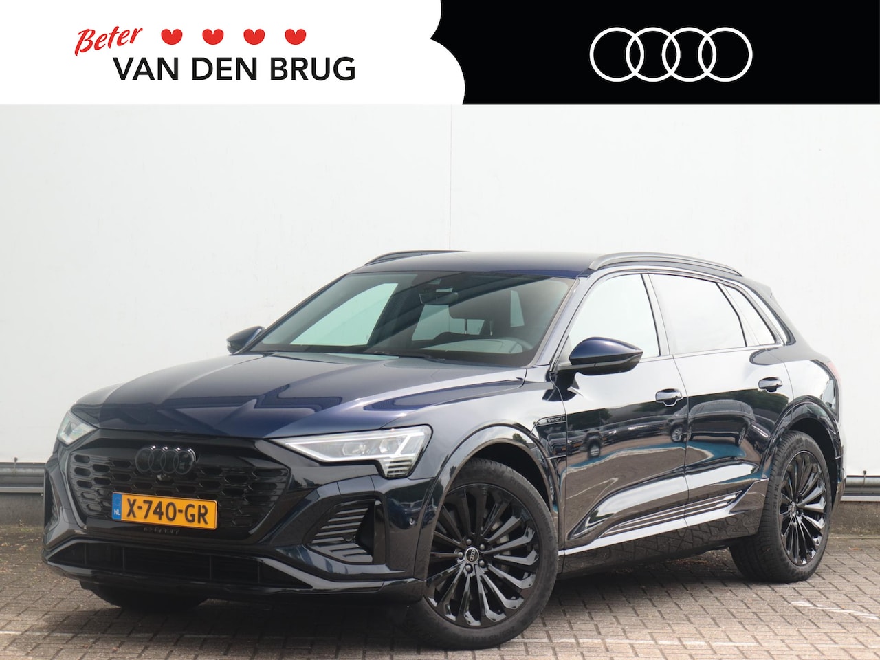 Audi Q8 e-tron - 55 quattro S Edition 115 kWh | Matrix LED | 360° camera | 21" lichtmetaal | Smartphone int - AutoWereld.nl