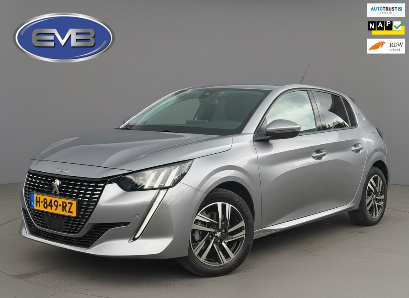 Peugeot 208 - 1.2 PureTech Allure Sport, achteruitrijcamera, 100 pk, adaptief cruise ,vele opties, NL au - AutoWereld.nl
