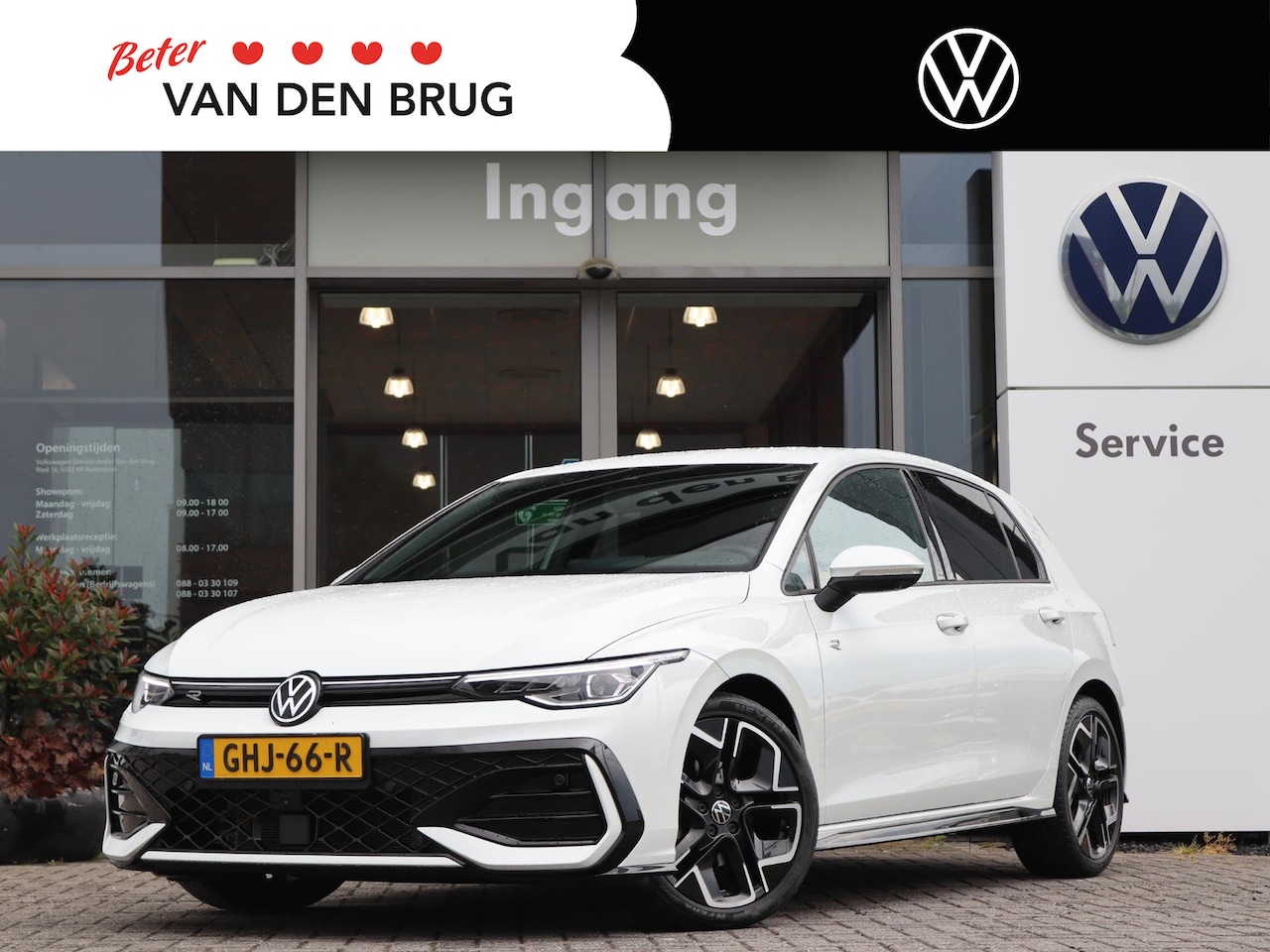 Volkswagen Golf - 1.5 eTSI 116 pk DSG R-Line Edition | Trekhaak | Stoel + Stuurverwarming | Matrix LED | 360 - AutoWereld.nl