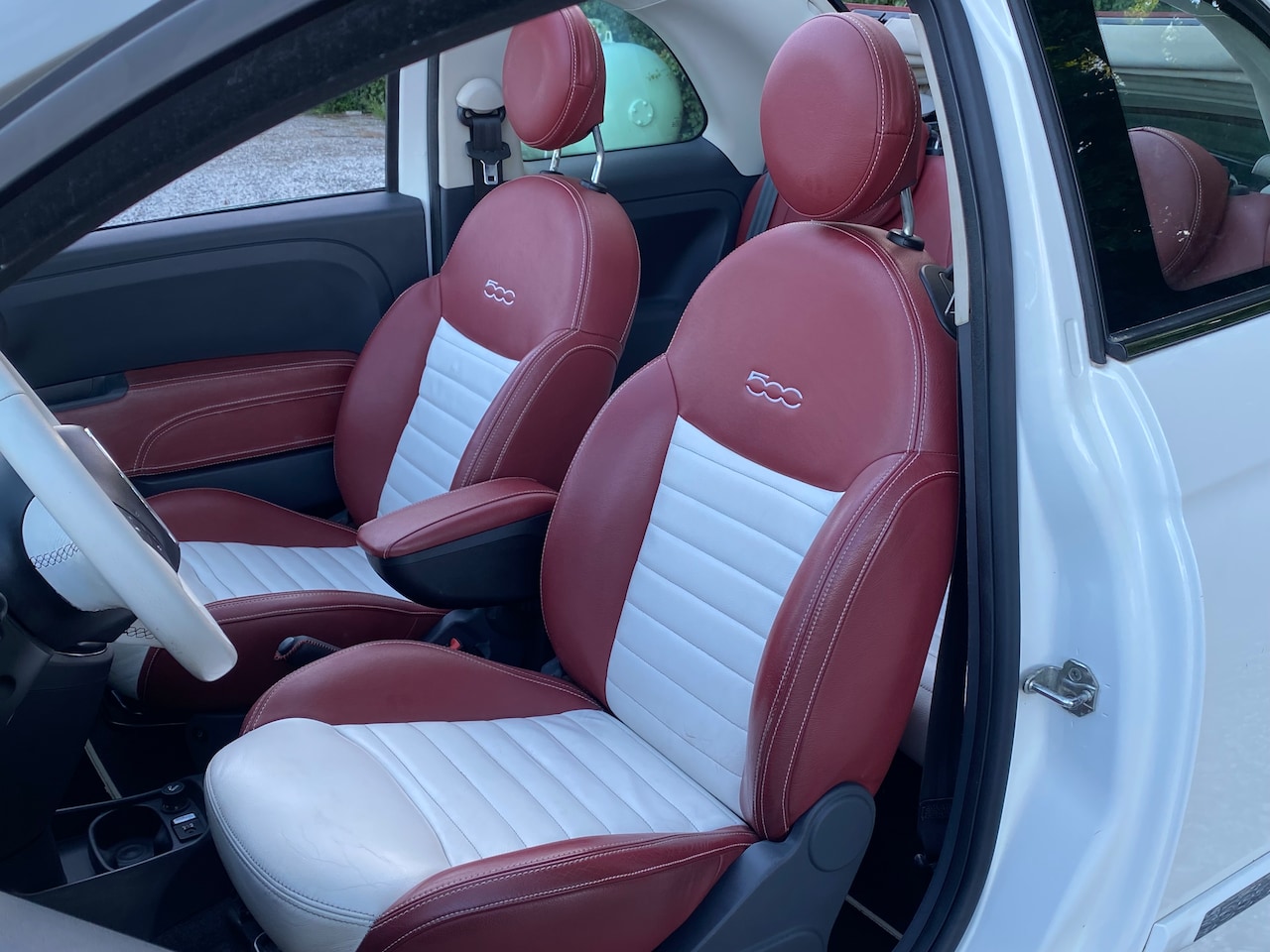 Fiat 500 C - 1.2 Lounge SPEC. LEDEREN BEKLEDING EN HEEL VEEL EXTRA'S
