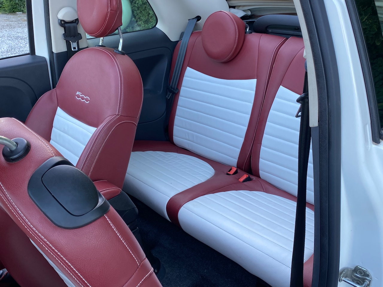 Fiat 500 C - 1.2 Lounge SPEC. LEDEREN BEKLEDING EN HEEL VEEL EXTRA'S